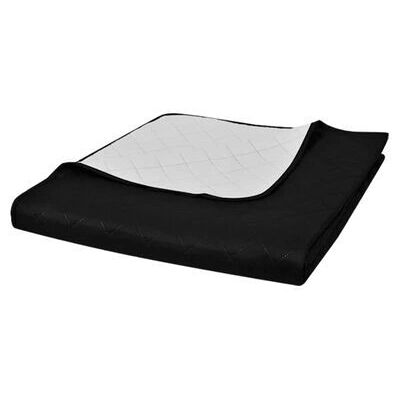 vidaXL Couverture matelassée double face - Housse de lit - Publicité vidaXL Couverture matelassée double face - Housse de lit - Publicité