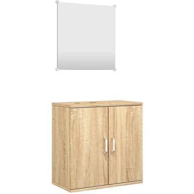 vidaXL 2-tlg. Badezimmermöbel-Set - Badezimmermöbel-Set vidaXL 2-tlg. Badezimmermöbel-Set - Badezimmermöbel-Set