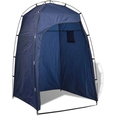vidaXL Blauwe vloerloze douche/WC/verander tent - Producttype vidaXL Blauwe vloerloze douche/WC/verander tent - Producttype
