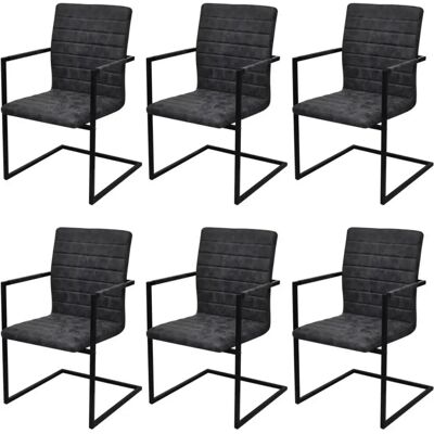 VidaXL 272416 Moderne Kantilever-Esstühle VidaXL 272416 Moderne Kantilever-Esstühle