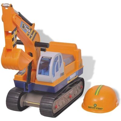 vidaXL Mini excavatrice pour enfants - Jouet jaune en plastique - Publicité vidaXL Mini excavatrice pour enfants - Jouet jaune en plastique - Publicité