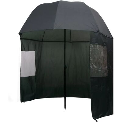 vidaXL Paraguas de pesca Verde 300x240 cm - Paraguas de pesca vidaXL Paraguas de pesca Verde 300x240 cm - Paraguas de pesca