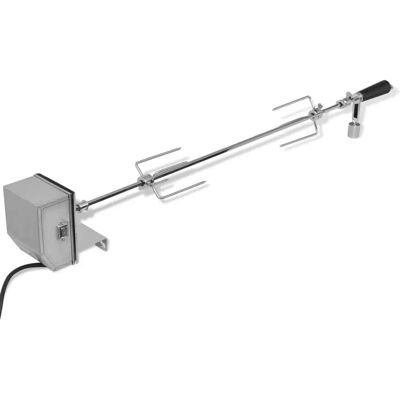 vidaXL BBQ Spit - Motorized Steel Spit 900 mm vidaXL BBQ Spit - Motorized Steel Spit 900 mm