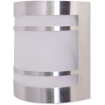 vidaXL Buitenwandlamp RVS - Wandlamp Tuin vidaXL Buitenwandlamp RVS - Wandlamp Tuin
