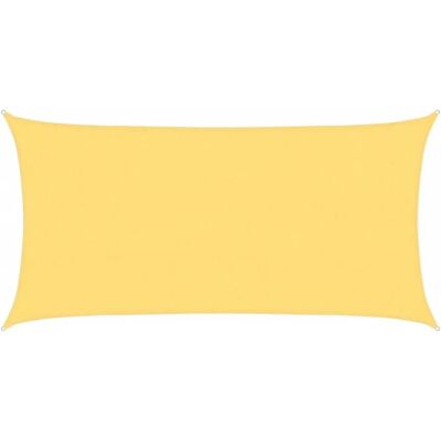 vidaXL Rechteckiger Sonnenschutz 2x4 m Beige UV-beständig vidaXL Rechteckiger Sonnenschutz 2x4 m Beige UV-beständig