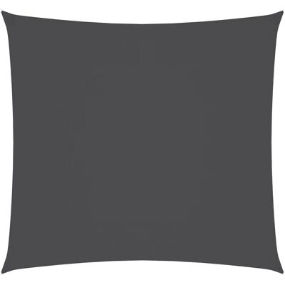 vidaXL Sunshade Sail Oxford Fabric Square 3.6x3.6m Anthracite - Sunshade Sail vidaXL Sunshade Sail Oxford Fabric Square 3.6x3.6m Anthracite - Sunshade Sail