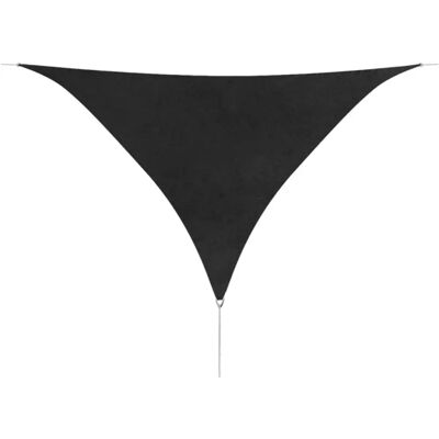 vidaXL Sonnensegel Oxford Stoff Dreieckig 5x5x5m Anthrazit - Sonnensegel vidaXL Sonnensegel Oxford Stoff Dreieckig 5x5x5m Anthrazit - Sonnensegel