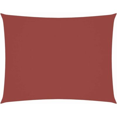 vidaXL Zonnescherm Vlag 2x4 m Rechthoekig Terracotta - Zonwering vidaXL Zonnescherm Vlag 2x4 m Rechthoekig Terracotta - Zonwering