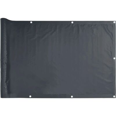 vidaXL Altan Skærm Oxford Stof 75x600cm Antracit - Altan Privatlivsskærm vidaXL Altan Skærm Oxford Stof 75x600cm Antracit - Altan Privatlivsskærm