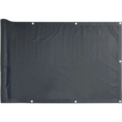 vidaXL Altan Afskærmning - 90x400 cm - Antracit - Vandtæt vidaXL Altan Afskærmning - 90x400 cm - Antracit - Vandtæt