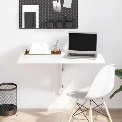vidaXL Bureau met Lade en Kast Wit 100x40x73cm vidaXL Bureau met Lade en Kast Wit 100x40x73cm