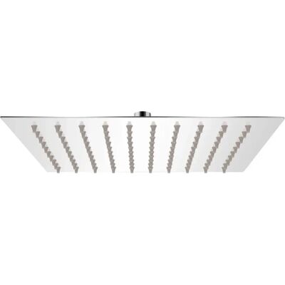 vidaXL Stainless Steel Rain Shower Head - 20x20cm Square - Wall/Ceiling Mount vidaXL Stainless Steel Rain Shower Head - 20x20cm Square - Wall/Ceiling Mount