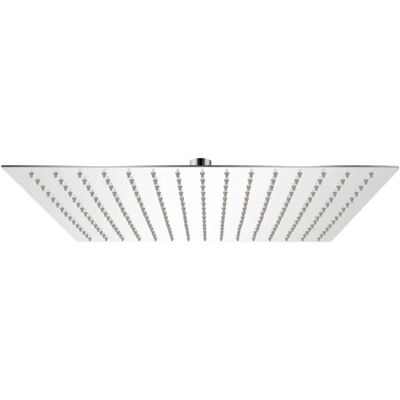 vidaXL Stainless Steel Rain Shower Head 40x40cm Square - Bathroom Fixture vidaXL Stainless Steel Rain Shower Head 40x40cm Square - Bathroom Fixture