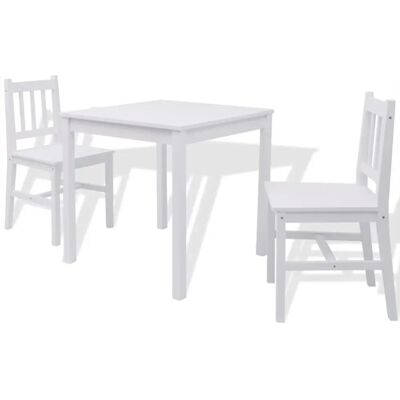VidaXL 242955 Eetset van dennenhout VidaXL 242955 Eetset van dennenhout