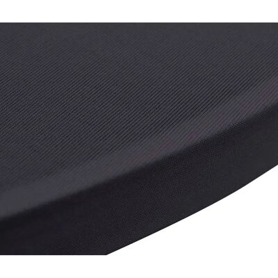vidaXL Stretchtafelkleed 2 stuks 80 cm Anthracite - Tafelkleed vidaXL Stretchtafelkleed 2 stuks 80 cm Anthracite - Tafelkleed