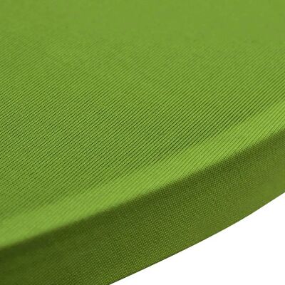 vidaXL 80 cm Groene Stretch Tafelhoes 2 stuks Herbruikbaar vidaXL 80 cm Groene Stretch Tafelhoes 2 stuks Herbruikbaar