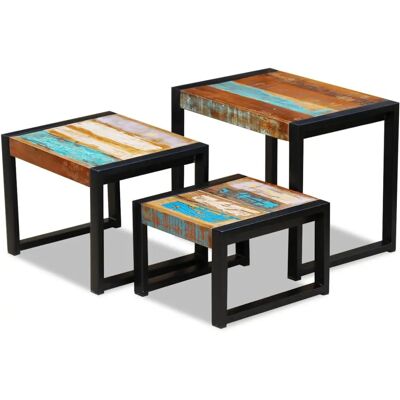 vidaXL 243279 Salontafel/side- en eindtafel - Salontafel/side- en eindtafel vidaXL 243279 Salontafel/side- en eindtafel - Salontafel/side- en eindtafel