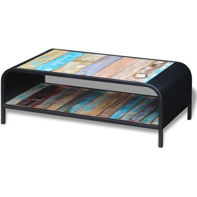 vidaXL Salontafel van massief gerecycled hout - Salontafel vidaXL Salontafel van massief gerecycled hout - Salontafel