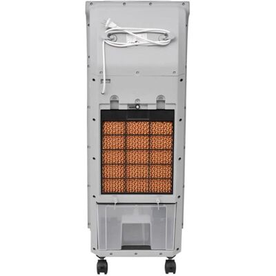 vidaxl - Enfriador de aire - blanco y gris - Portátil 120W 8L 385 m³/h vidaxl - Enfriador de aire - blanco y gris - Portátil 120W 8L 385 m³/h