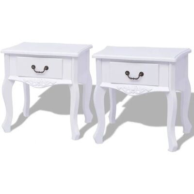 vidaXL 242750 MDF kahvipöytä - Valkoinen vidaXL 242750 MDF kahvipöytä - Valkoinen