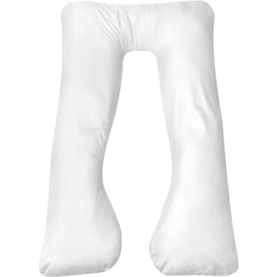 vidaXL Almohada de embarazo 90x145 cm Blanca - Almohada de embarazo vidaXL Almohada de embarazo 90x145 cm Blanca - Almohada de embarazo