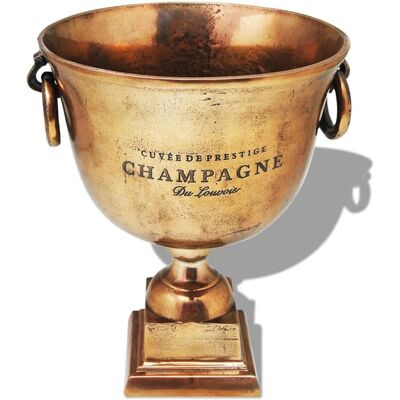 vidaXL Trophäenbecher Champagnerkühler Kupfer Braun - Champagnerkühler vidaXL Trophäenbecher Champagnerkühler Kupfer Braun - Champagnerkühler