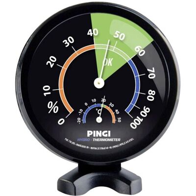 Hygromètre et thermomètre intérieur PINGI PHC-150 - Publicité Hygromètre et thermomètre intérieur PINGI PHC-150 - Publicité