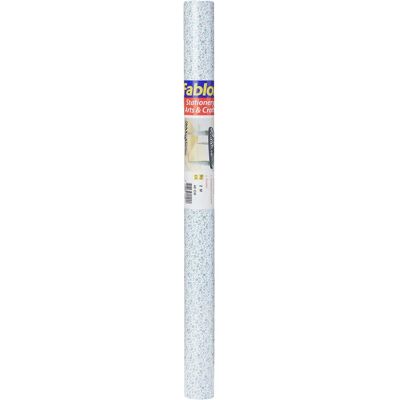 Fablon Blue Floral Self-Adhesive Vinyl - 45cm x 2m Fablon Blue Floral Self-Adhesive Vinyl - 45cm x 2m