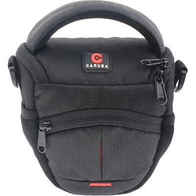 Caruba Compex 10 Sac pour Appareil Photo - Compact, Noir - Publicité Caruba Compex 10 Sac pour Appareil Photo - Compact, Noir - Publicité
