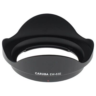Caruba EW-83E Gegenlichtblende für Canon EF-S 10-22mm/17-55mm - Objektivdeckel Caruba EW-83E Gegenlichtblende für Canon EF-S 10-22mm/17-55mm - Objektivdeckel