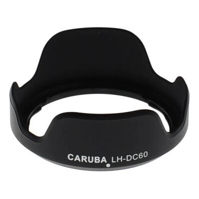 Caruba LH DC60 Gegenlichtblende - Schwarz - Gegenlichtblende Caruba LH DC60 Gegenlichtblende - Schwarz - Gegenlichtblende