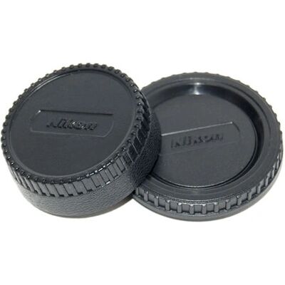 Caruba LB-NI1 Capuchon noir pour objectif et boîtier Nikon - Capuchon d'objectif Caruba LB-NI1 Capuchon noir pour objectif et boîtier Nikon - Capuchon d'objectif