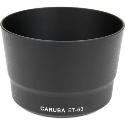 Caruba ET-63 Gegenlichtblende - Schwarz - Gegenlichtblende für Canon EF-S 55-250mm Caruba ET-63 Gegenlichtblende - Schwarz - Gegenlichtblende für Canon EF-S 55-250mm