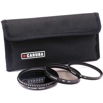 Caruba 43mm Filterset UV CPL ND2 400 - Objektivfilter Caruba 43mm Filterset UV CPL ND2 400 - Objektivfilter