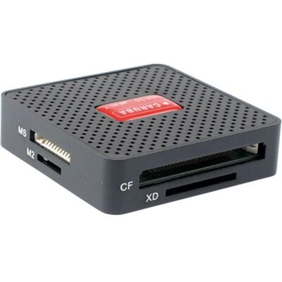 Caruba D101444 USB 3.2 Gen 1 Kártyaolvasó - 35-in-1, Szürke Caruba D101444 USB 3.2 Gen 1 Kártyaolvasó - 35-in-1, Szürke