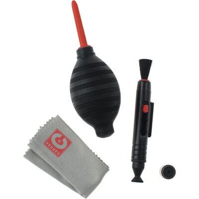 Kit de Nettoyage Caméra Caruba - Enlève Poussière et Graisse Kit de Nettoyage Caméra Caruba - Enlève Poussière et Graisse