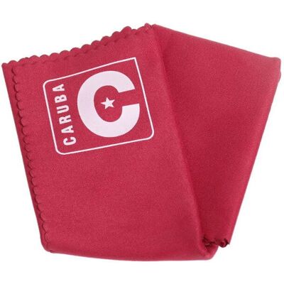Caruba Mikrofaser Reinigungstuch - 30x30 - Rot - Kamera Zubehör Caruba Mikrofaser Reinigungstuch - 30x30 - Rot - Kamera Zubehör