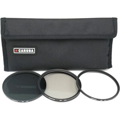 Caruba UV+CPL+ND8 Szűrőkészlet 43mm Caruba UV+CPL+ND8 Szűrőkészlet 43mm