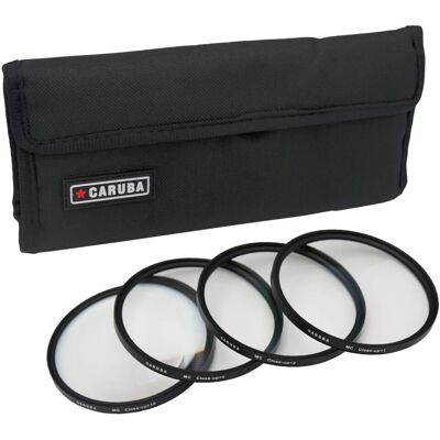 Caruba Nahaufnahmefilter Kit 58mm (+1/+2/+4/+10) - Objektivfilter Caruba Nahaufnahmefilter Kit 58mm (+1/+2/+4/+10) - Objektivfilter