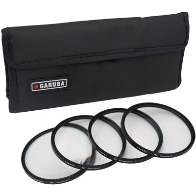 Caruba Nahaufnahmefilter Kit 77mm (+1/+2/+4/+10) - Objektivfilter Caruba Nahaufnahmefilter Kit 77mm (+1/+2/+4/+10) - Objektivfilter