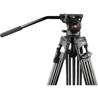 Caruba Videostativ 180 Pro mit Fluidkopf - 180cm Caruba Videostativ 180 Pro mit Fluidkopf - 180cm