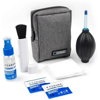 Kit de limpieza para cámara Caruba - Todo en uno Kit de limpieza para cámara Caruba - Todo en uno