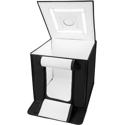 Caruba Tragbares Fotostudio LED 60x60x60cm Bi-Color Caruba Tragbares Fotostudio LED 60x60x60cm Bi-Color