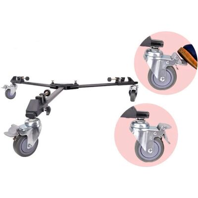 Caruba Stativ Dolly - Verstellbar, Robust, Kompakt Caruba Stativ Dolly - Verstellbar, Robust, Kompakt
