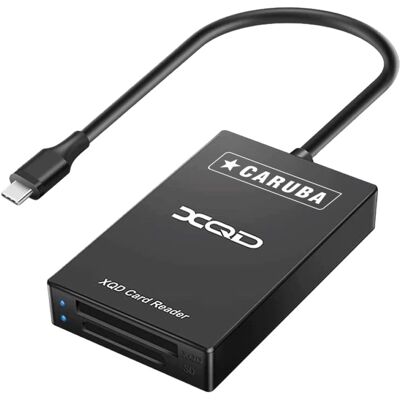 Lector de tarjetas Caruba 2 en 1 XQD + SD - Negro Lector de tarjetas Caruba 2 en 1 XQD + SD - Negro