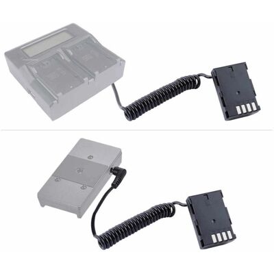 Coupleur de batterie FEELWORLD pour Panasonic GH5 - Batterie factice Coupleur de batterie FEELWORLD pour Panasonic GH5 - Batterie factice