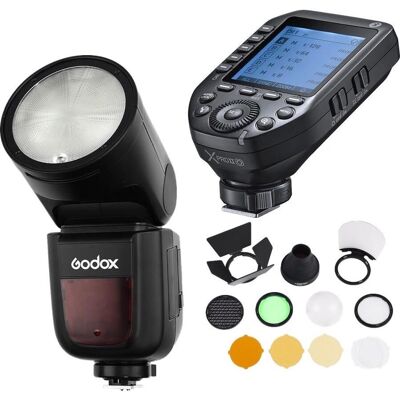 Godox Speedlite V1 Oly/Pan X PRO II - Blitzgerät Godox Speedlite V1 Oly/Pan X PRO II - Blitzgerät