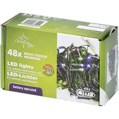Regalo di Natale Catena luminosa LED 2,75 m con 6 effetti di luce Regalo di Natale Catena luminosa LED 2,75 m con 6 effetti di luce