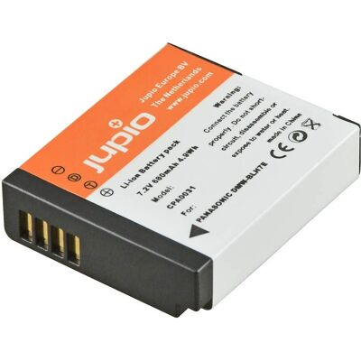 Jupio Panasonic DMW-BLH7E Batteri - 680mAh Li-ion Kamera Jupio Panasonic DMW-BLH7E Batteri - 680mAh Li-ion Kamera