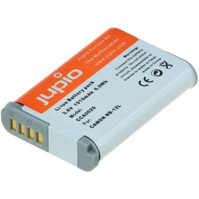Batterie Jupio NB-12L 1910mAh pour Appareil Photo - Batterie pour Appareil Photo - Publicité Batterie Jupio NB-12L 1910mAh pour Appareil Photo - Batterie pour Appareil Photo - Publicité